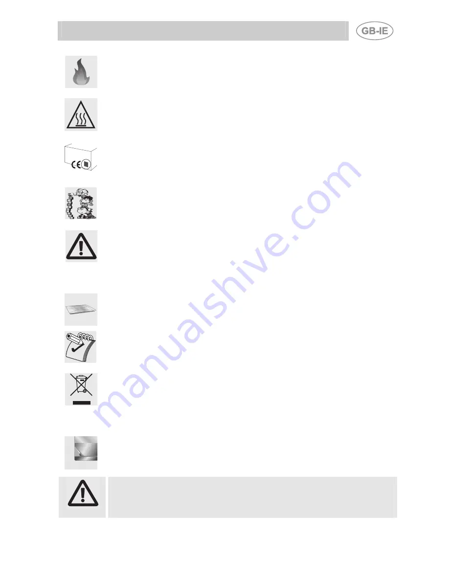 Smeg Commercial Oven ALFA41UK Manual Download Page 3