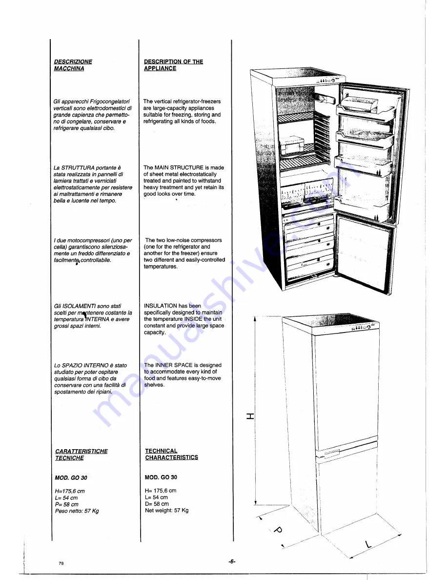 Smeg CR306SE Скачать руководство пользователя страница 6