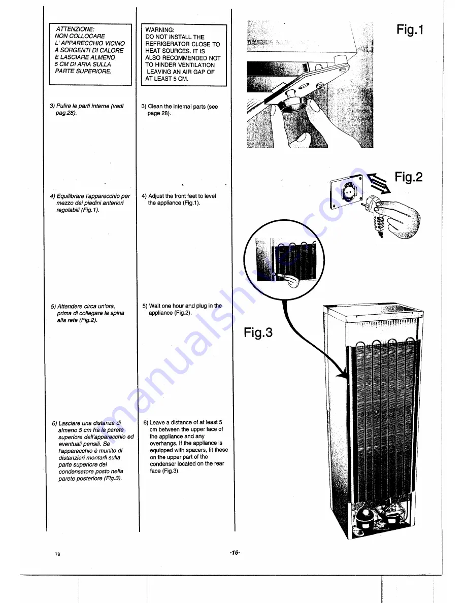 Smeg CR306SE Скачать руководство пользователя страница 16