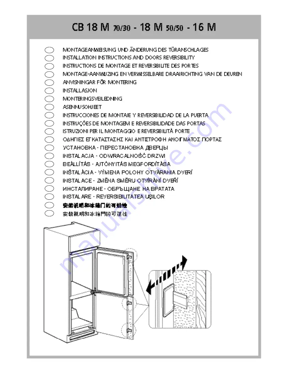 Smeg CR324A7 Скачать руководство пользователя страница 13