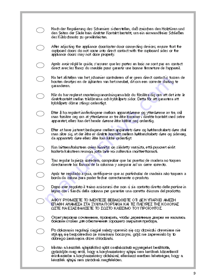 Smeg CR324A7 Instructions For Use Manual Download Page 21