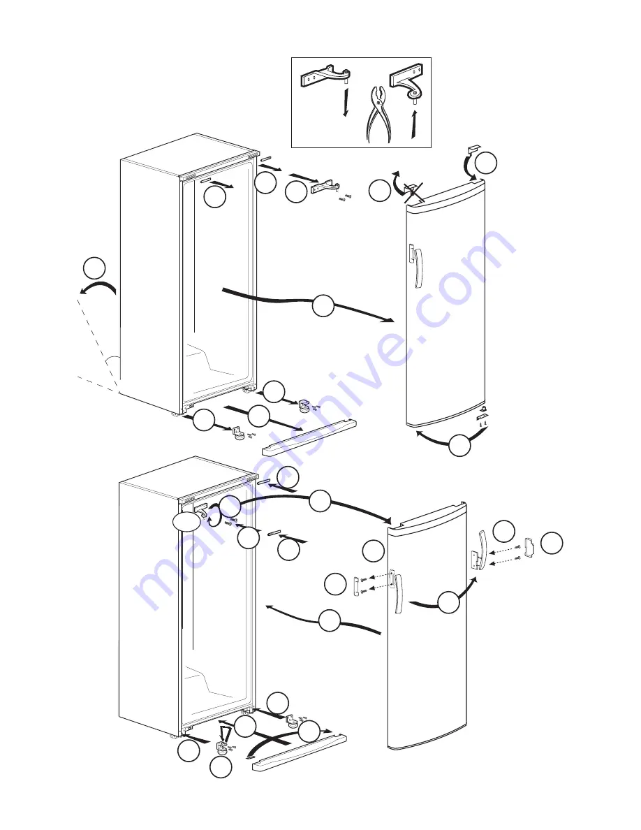 Smeg CV 260 NF Instruction Manual Download Page 5