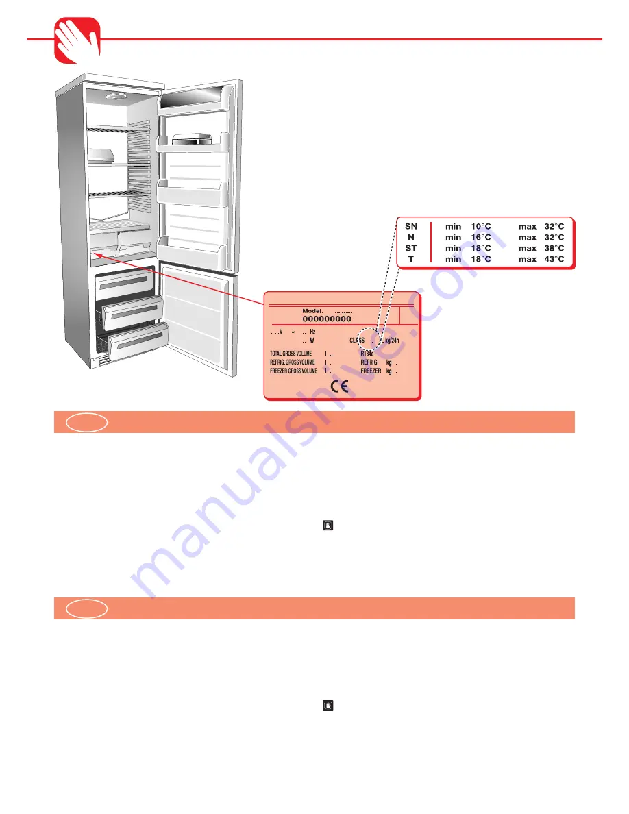 Smeg CW350R Instructions For Installation, Use And Maintenance Manual Download Page 4