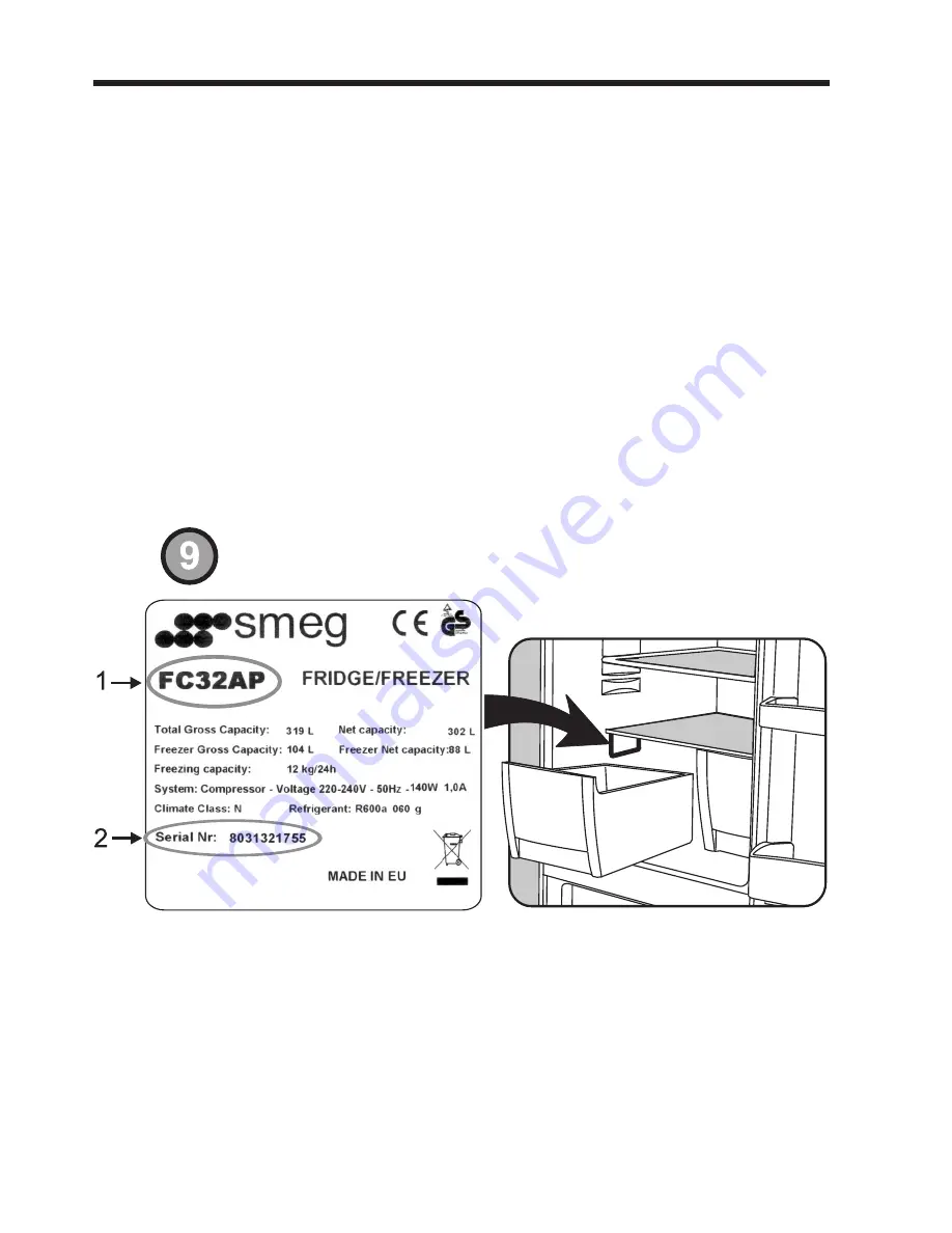 Smeg FC32AP User Manual Download Page 13