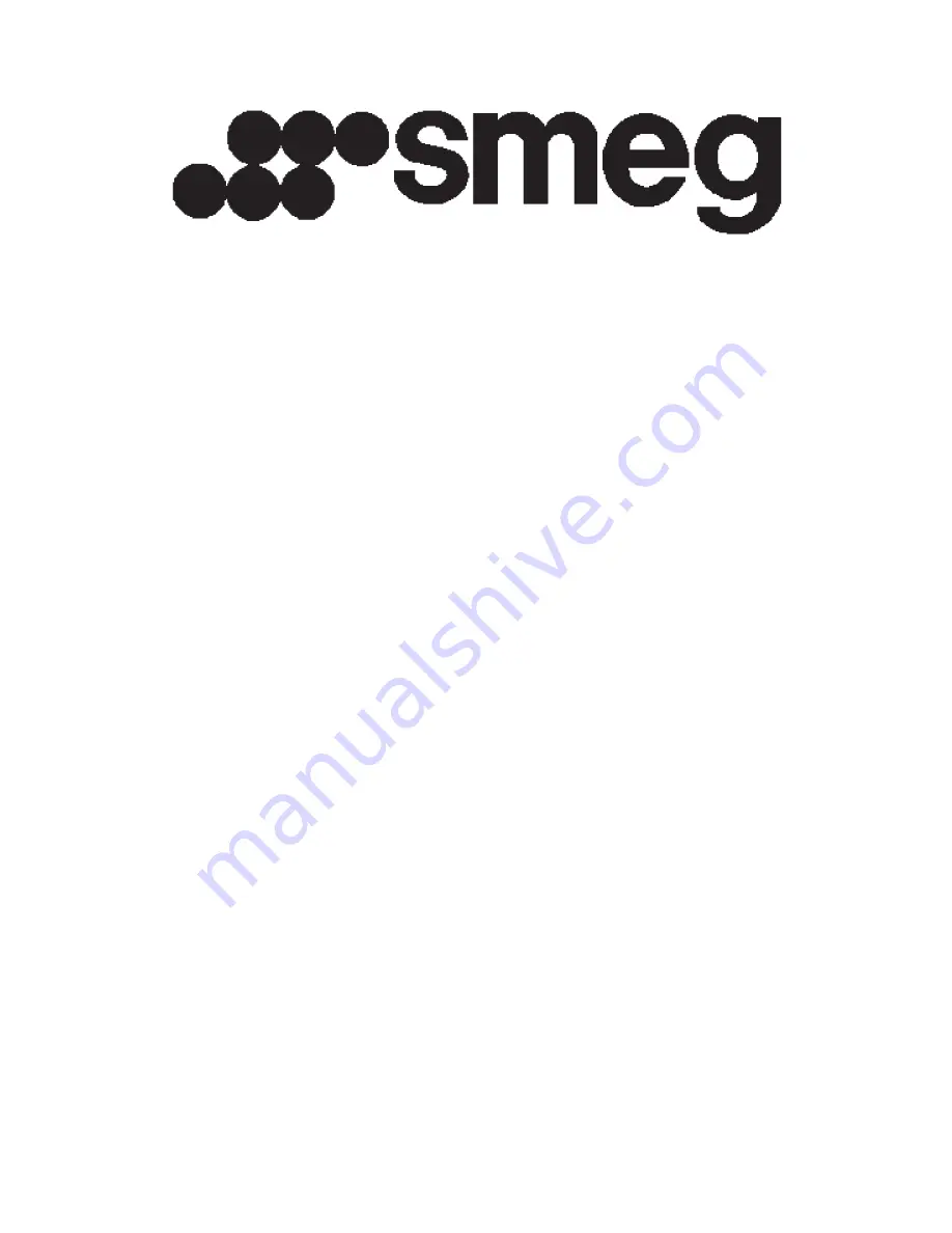 Smeg FD43PSNF2 Instruction Booklet Download Page 1