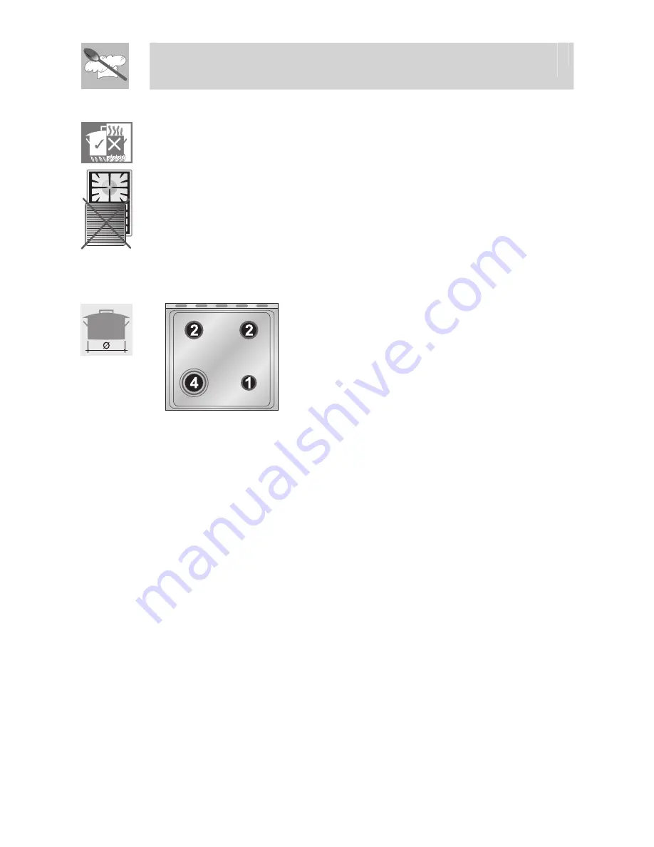 Smeg FS60WHNG Instruction Manual Download Page 20