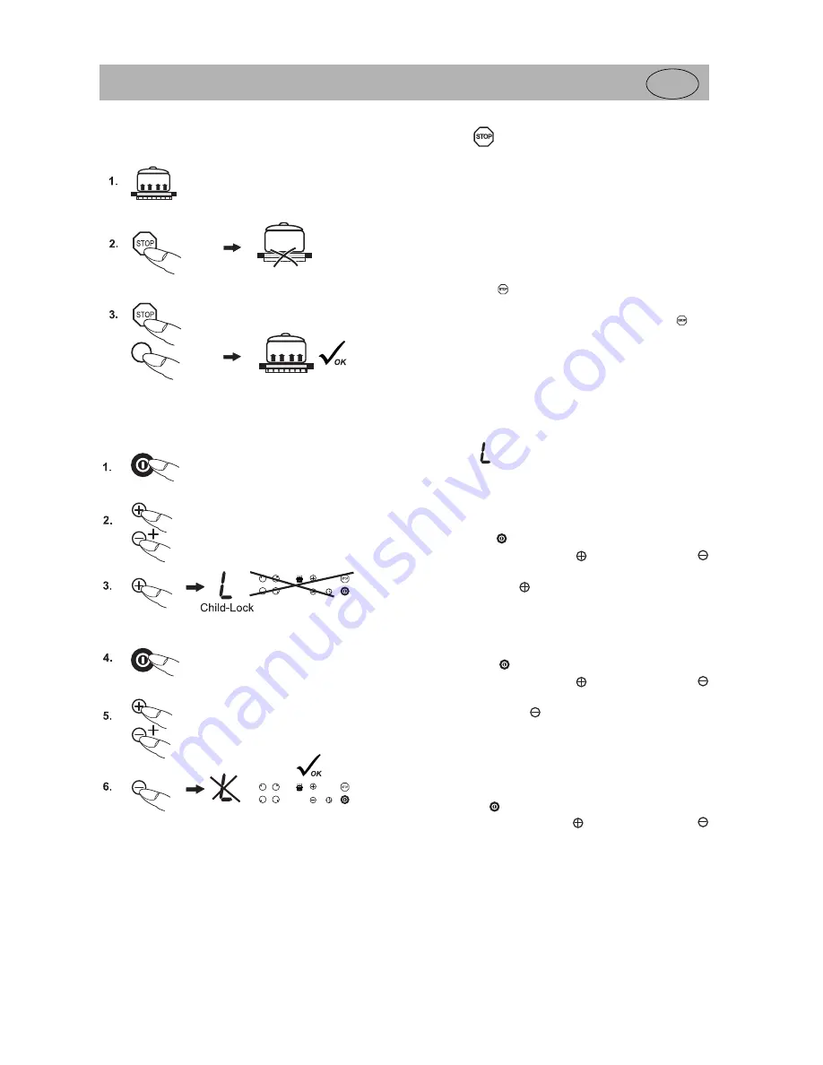 Smeg Glass Ceramic Induction Hob SE2642ID2 Instructions For Fitting And Use Download Page 8