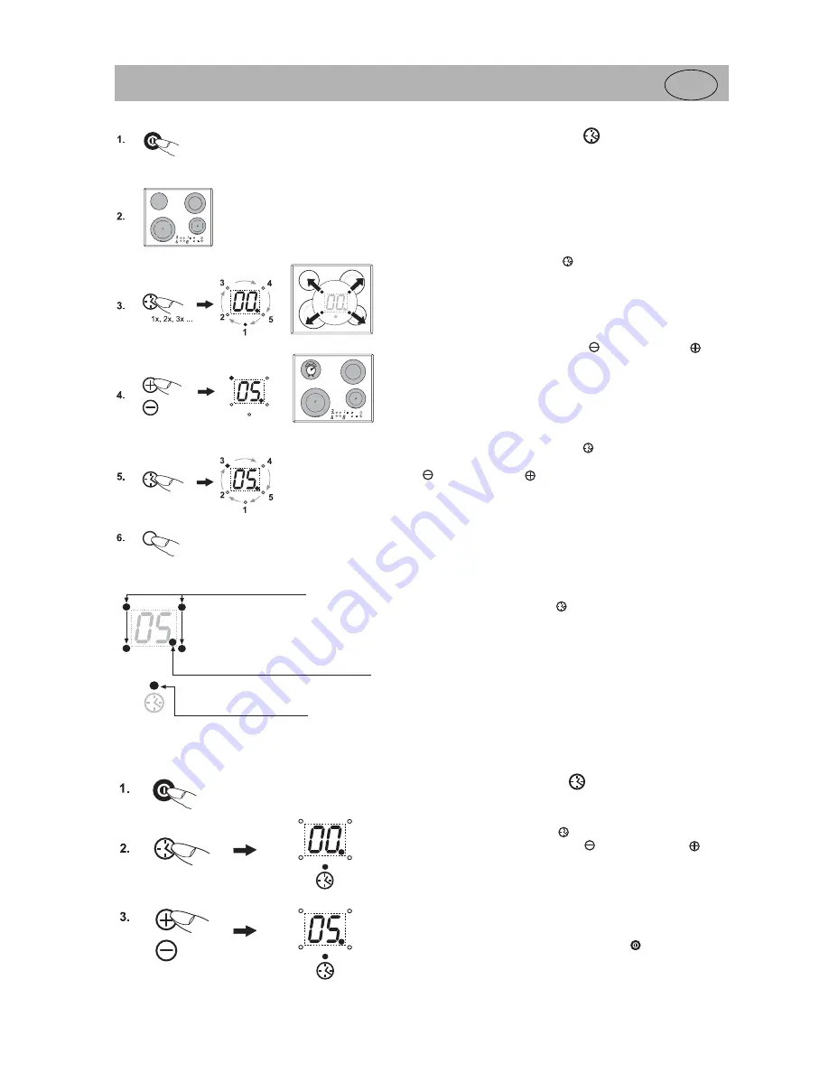 Smeg Glass Ceramic Induction Hob SE2642ID2 Instructions For Fitting And Use Download Page 9