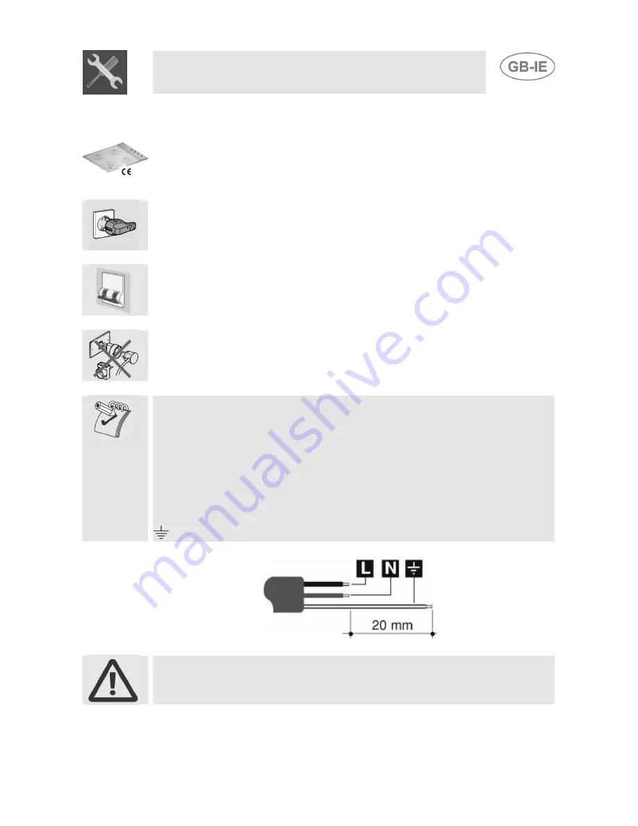 Smeg GM134EB Manual Download Page 6