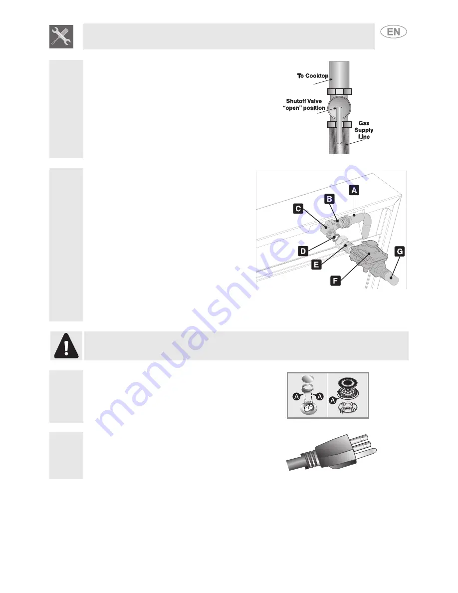 Smeg HB96CXU3 Installation Instructions Manual Download Page 13