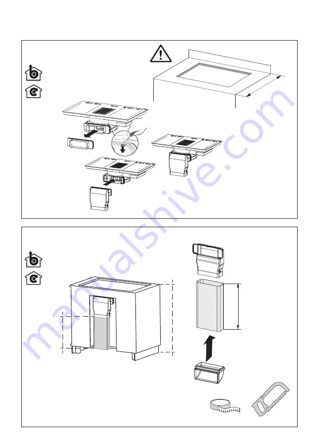 Smeg HOBD682D Installation Manual Download Page 12