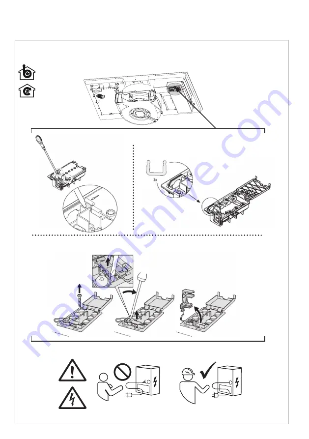 Smeg HOBD682D Installation Manual Download Page 19