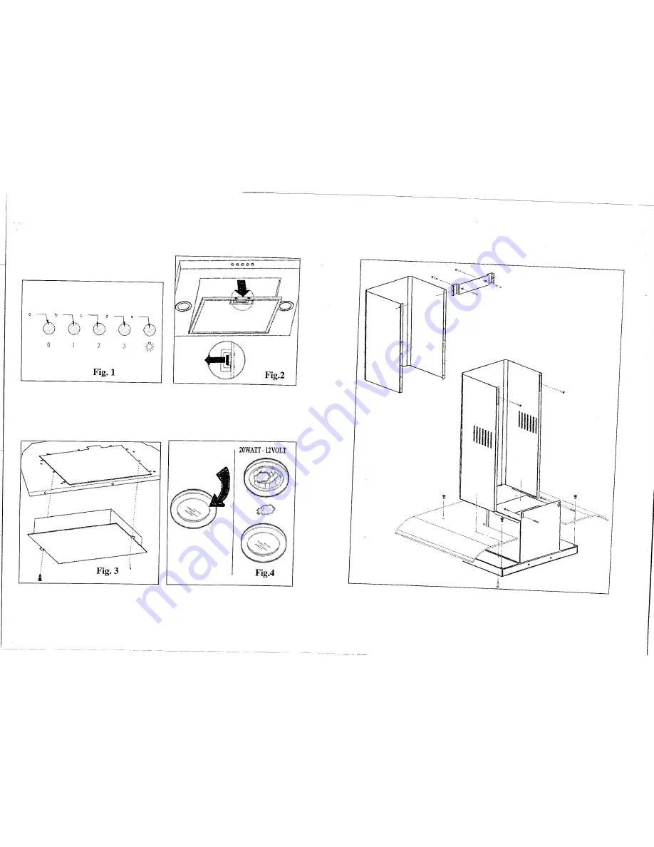 Smeg Hood KA9X-1 (Spanish) Manual De Instrucciones Download Page 5