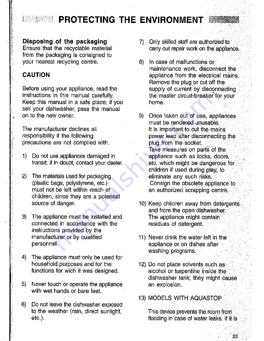 Smeg IGE3980 Instructions For Installation And Use Manual Download Page 3