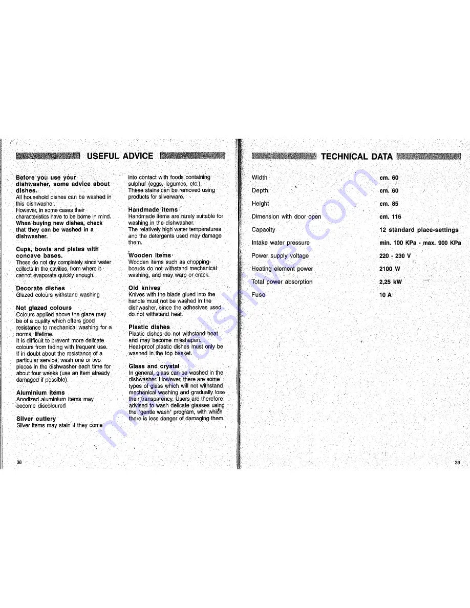 Smeg IGE3980 Instructions For Installation And Use Manual Download Page 11