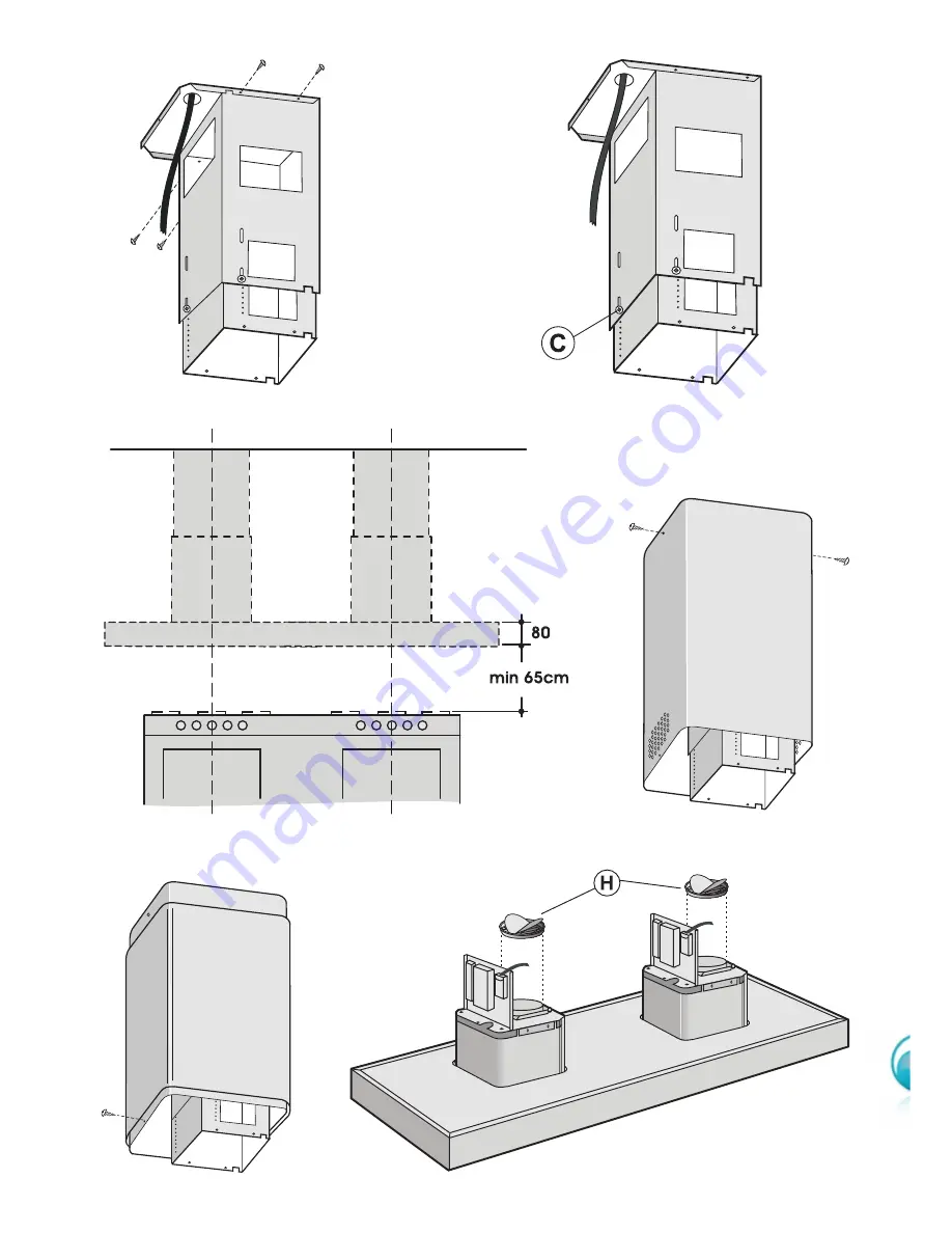 Smeg IS7088D Installation And Operating Instructions Manual Download Page 24