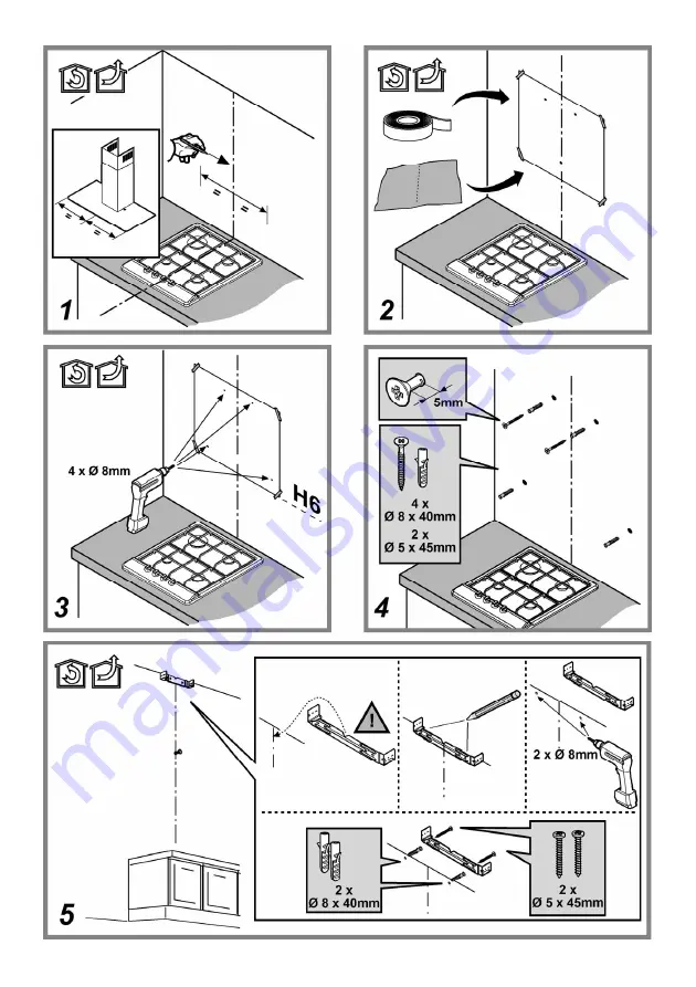 Smeg KATE600CEX Instruction On Mounting And Use Manual Download Page 3