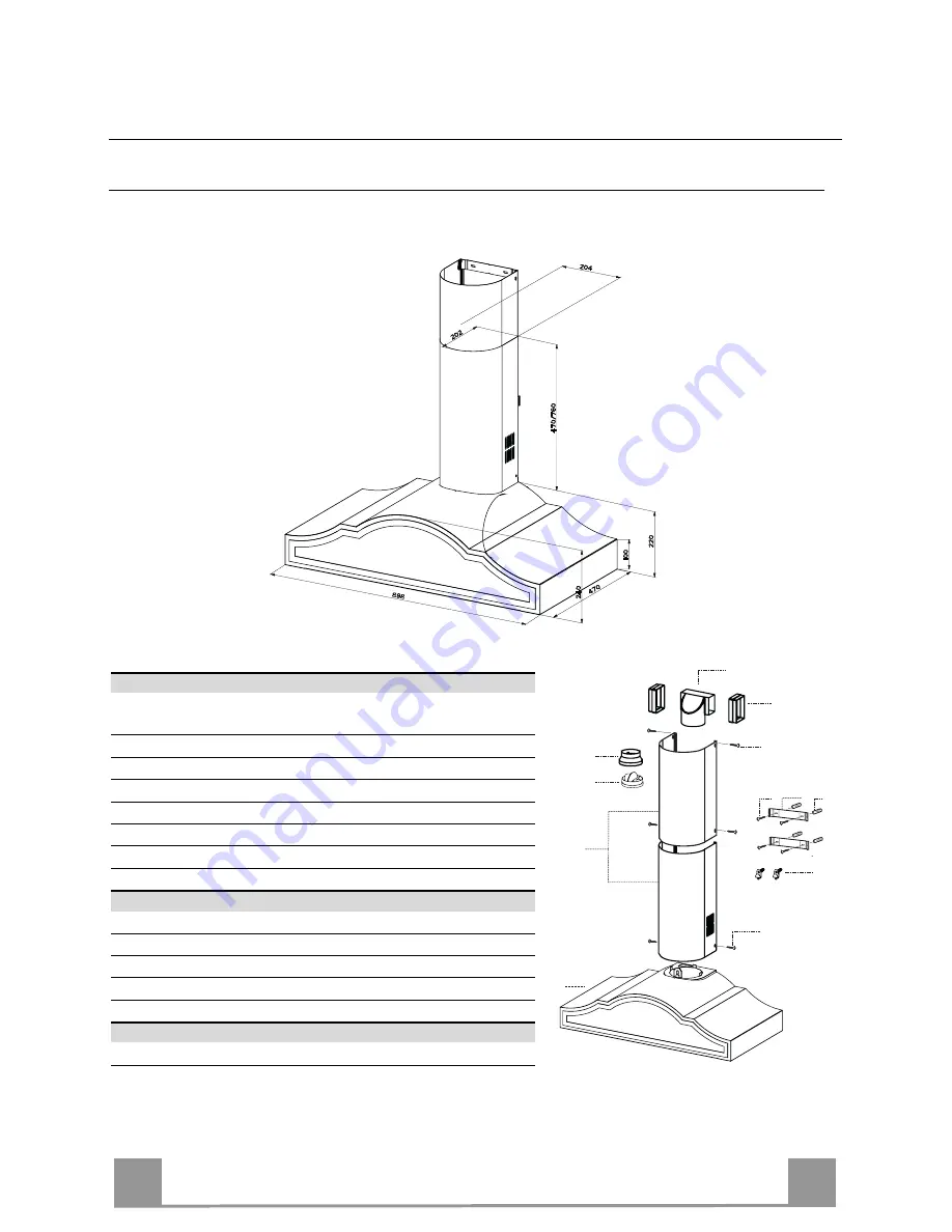 Smeg KC90AO Instruction Manual Download Page 5