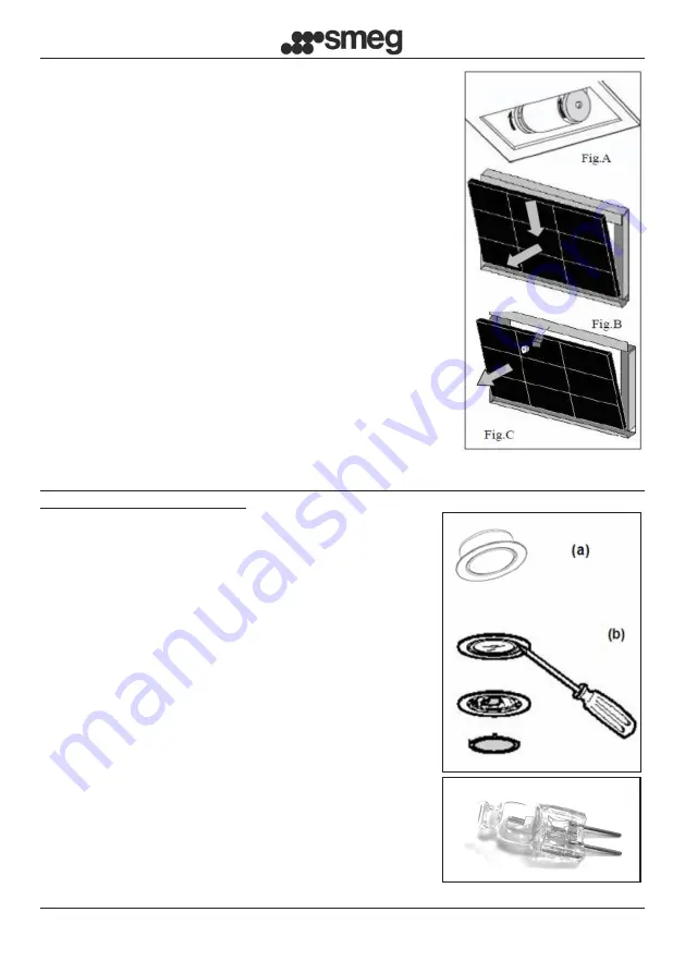 Smeg KD90HXE Instruction Booklet Download Page 54