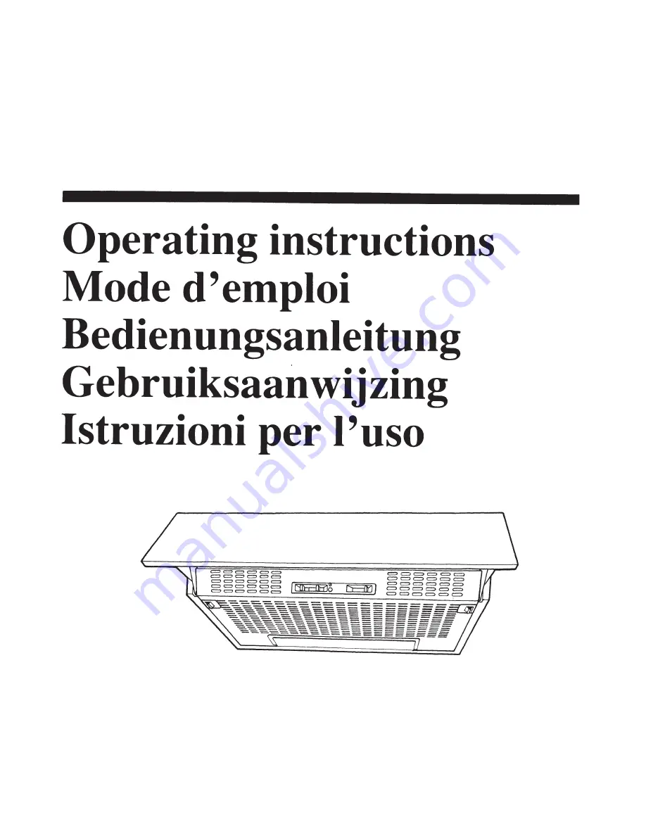 Smeg KE260NE Operating Instructions Download Page 1