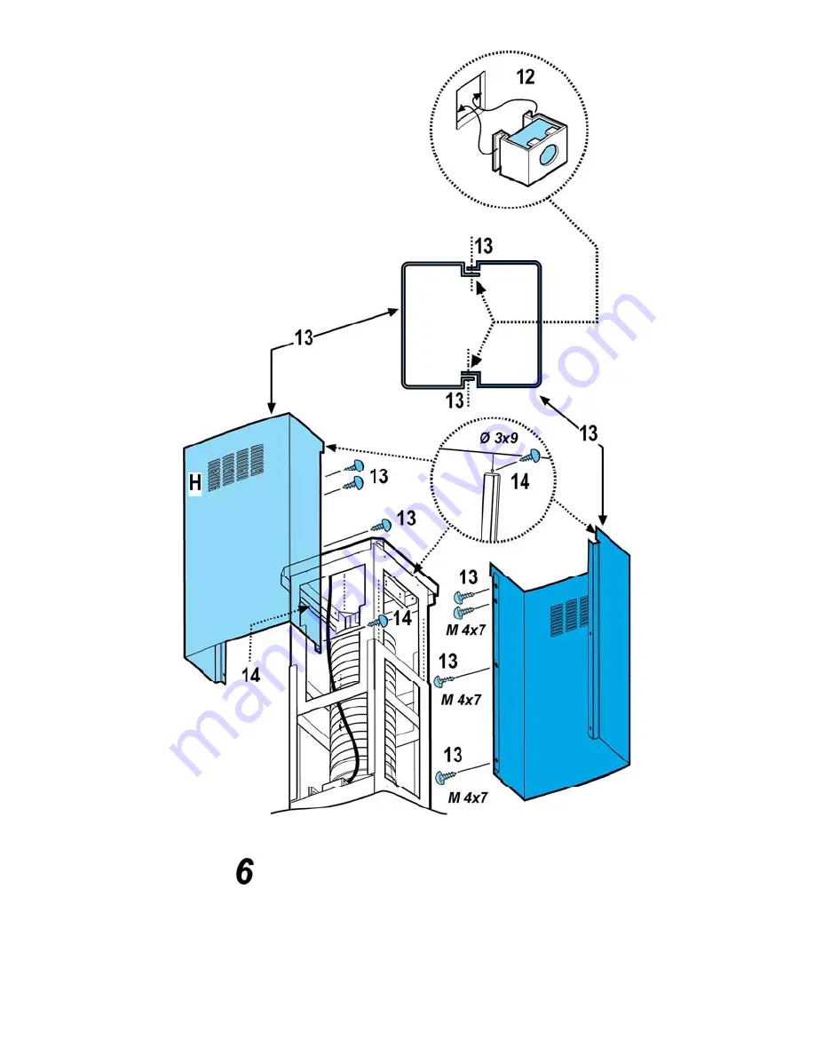 Smeg KEIV90 Instruction On Mounting And Use Manual Download Page 4