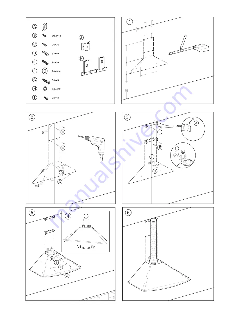 Smeg KSE66A Instruction Manual Download Page 2