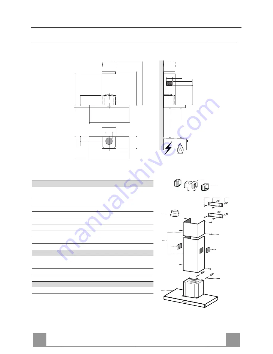 Smeg KSE90XT Instruction Manual Download Page 4