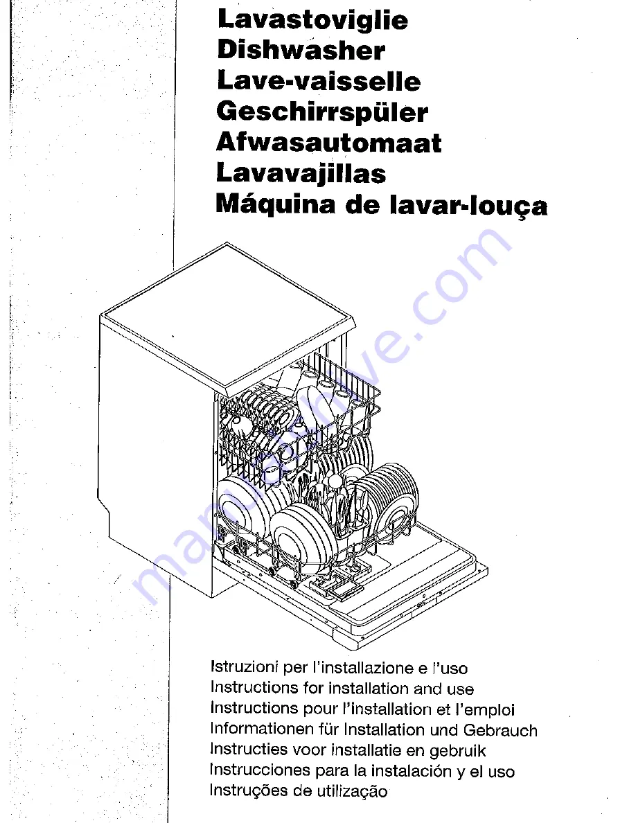 Smeg LS500BA Instructions For Installation And Use Manual Download Page 1