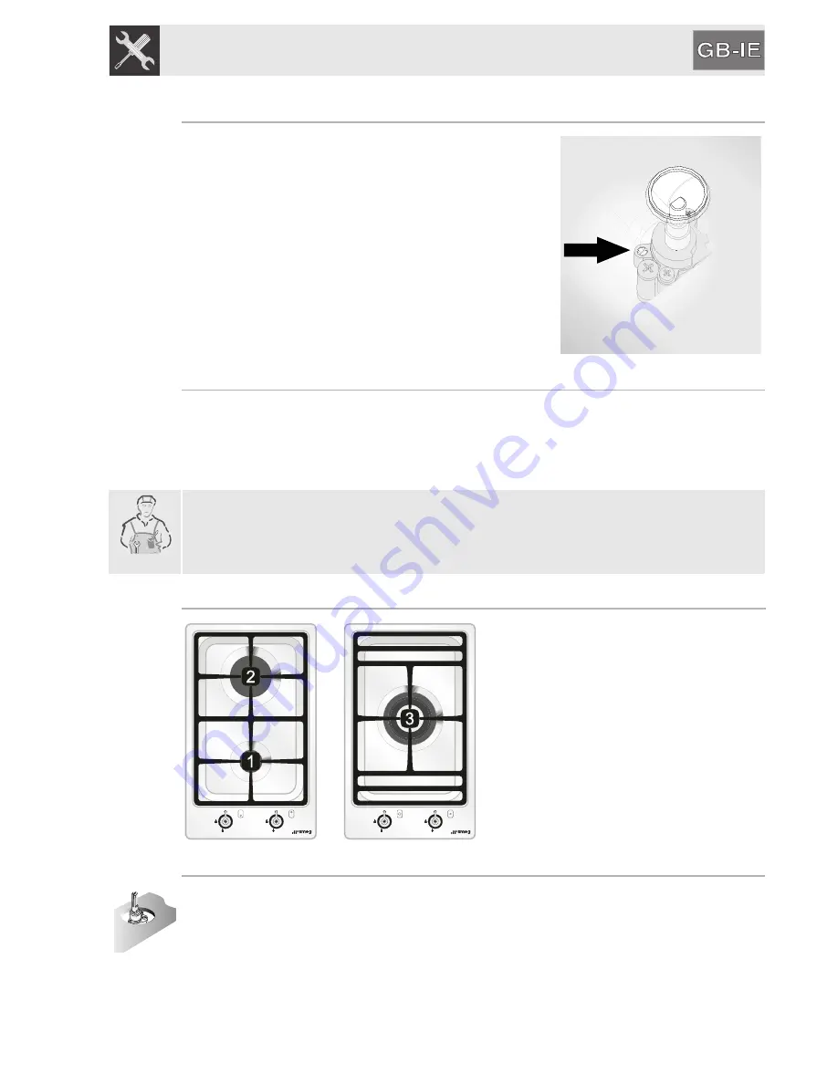 Smeg PGF31G-1 Manual Download Page 19