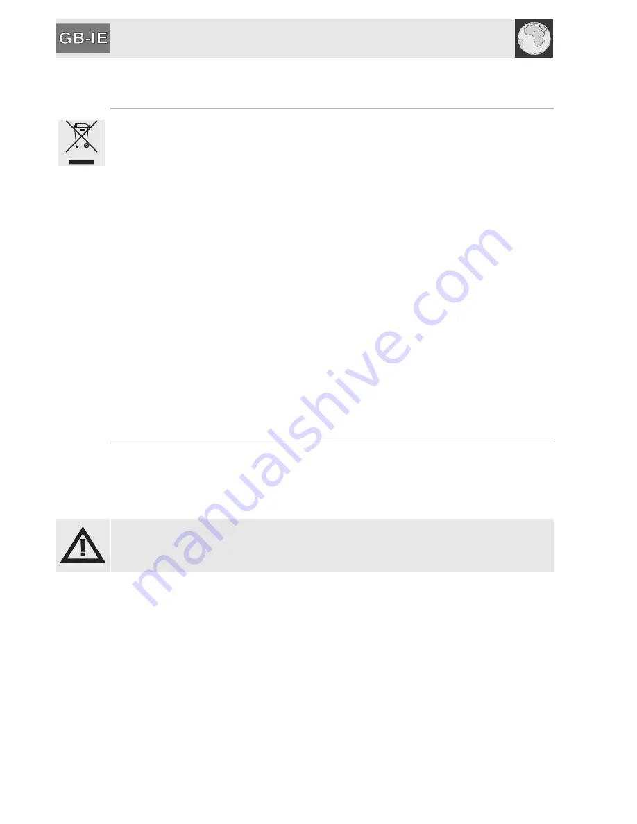 Smeg PGF32GNL Manual Download Page 6