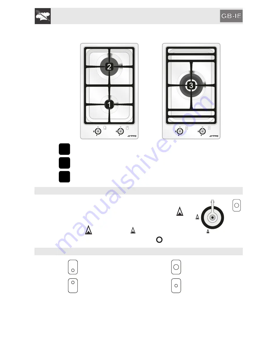 Smeg PGF32GNL Manual Download Page 7