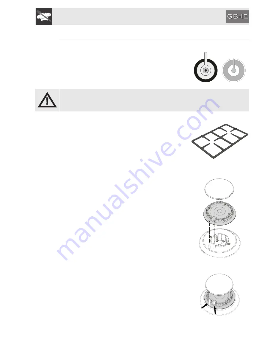 Smeg PGF32GNL Manual Download Page 11