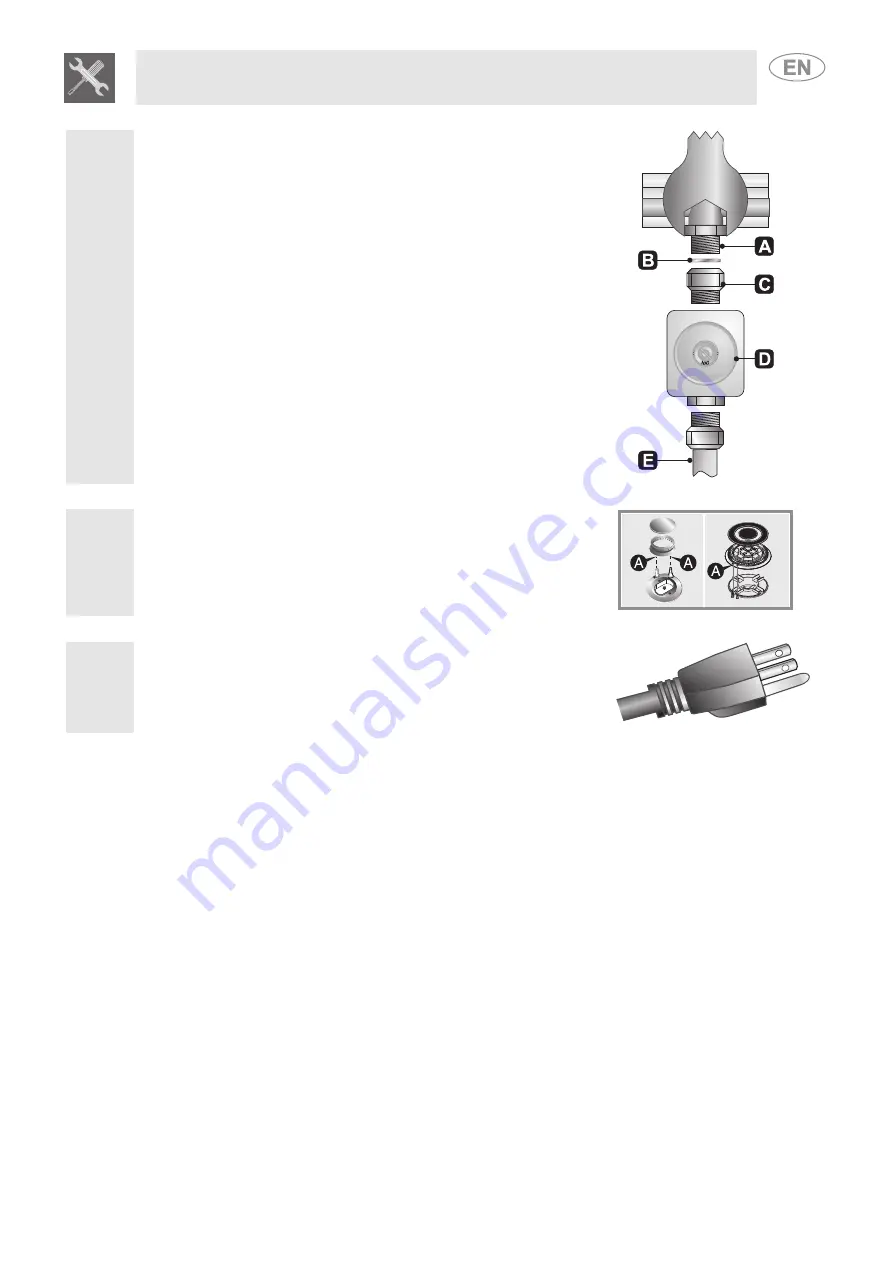 Smeg PGFU36X Скачать руководство пользователя страница 11