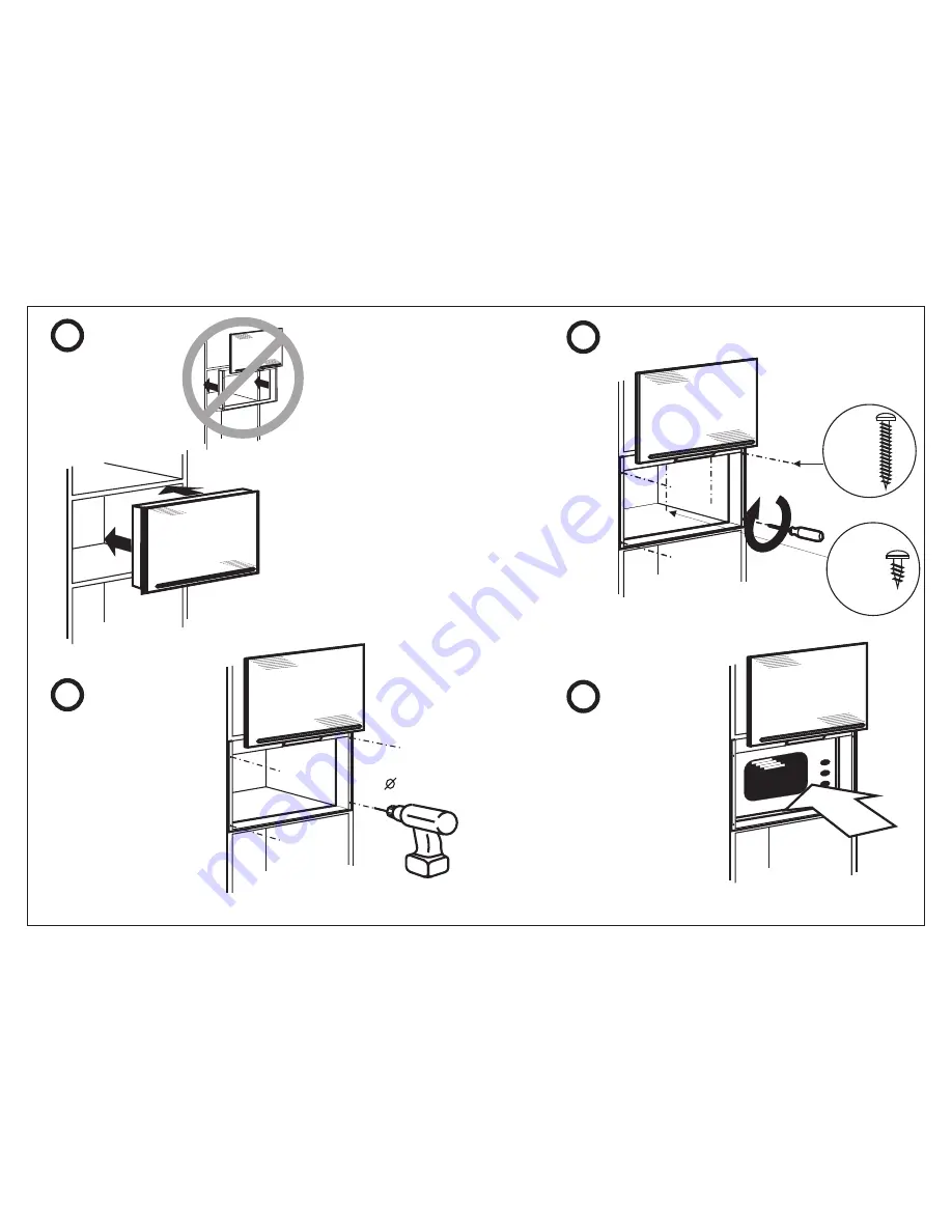 Smeg PMO100-2 Dimensions Download Page 2