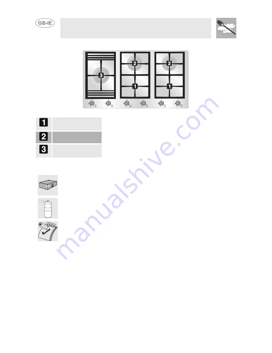 Smeg PS906 Instructions For Installation And Use Manual Download Page 5