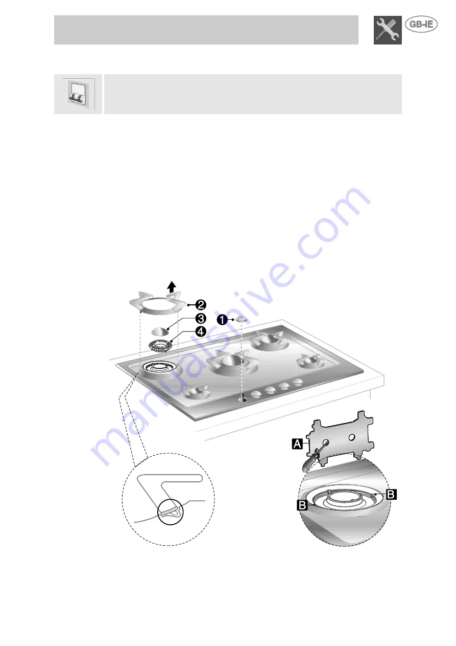 Smeg PTV64ES Instructions Manual Download Page 8