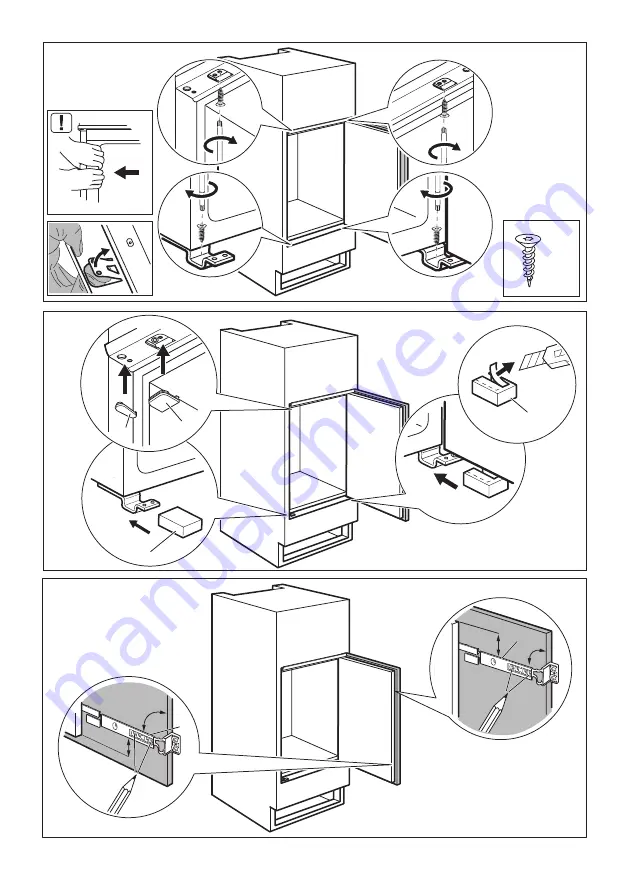 Smeg S3L090P1 Installation Instruction Download Page 5