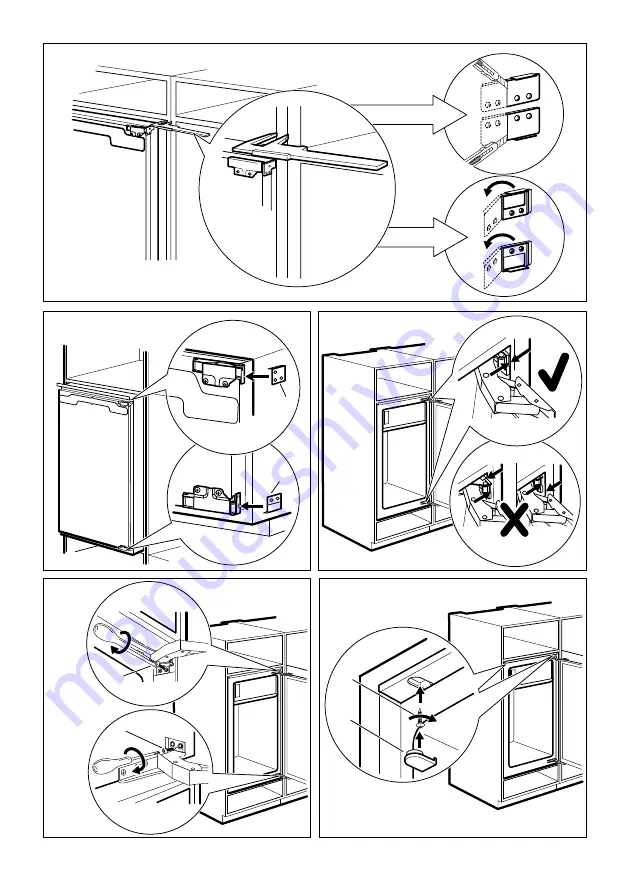 Smeg S8L174D3E Installation Instruction Download Page 6