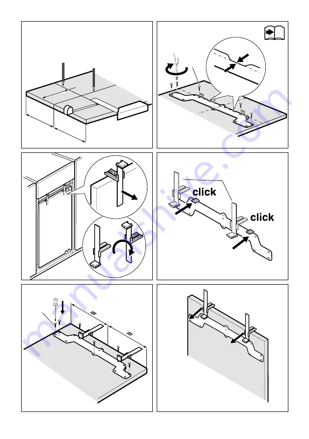 Smeg S8L174D3E Installation Instruction Download Page 8