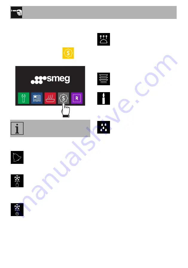 Smeg SF122PZ Manual Download Page 20