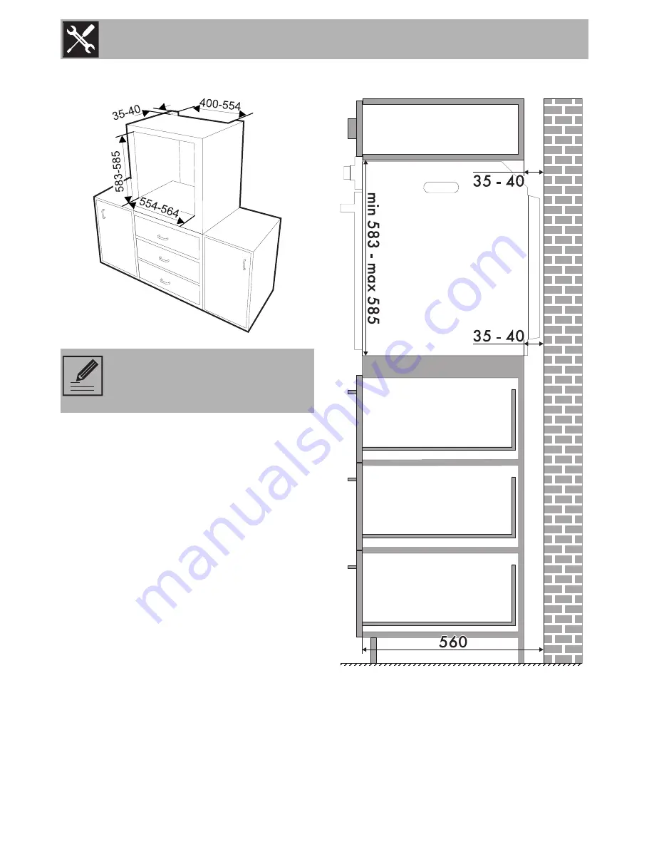 Smeg SFA106N Original Instructions Manual Download Page 46