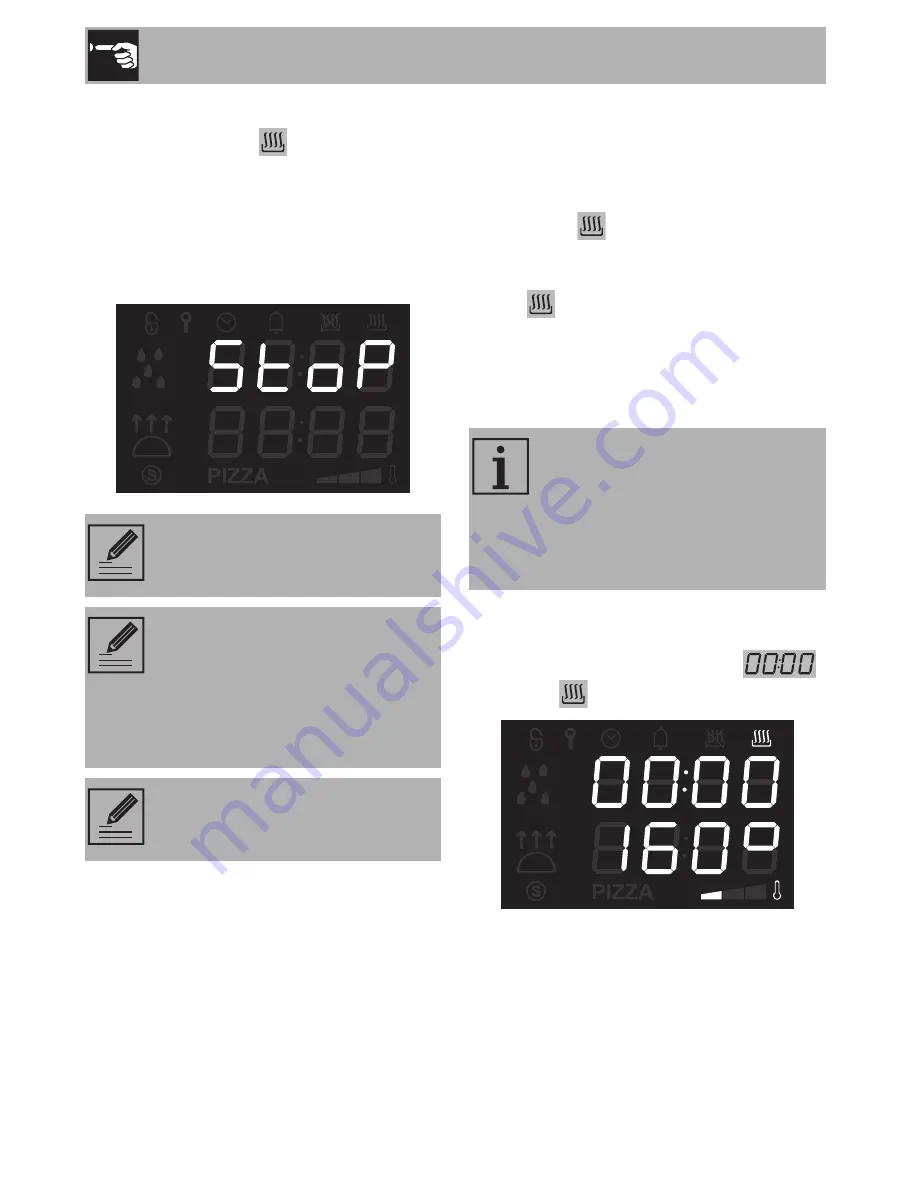 Smeg SFA125 Instruction Manual Download Page 22