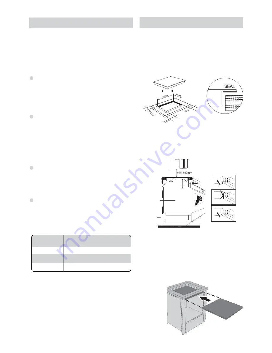 Smeg SI2631B User Manual Download Page 4