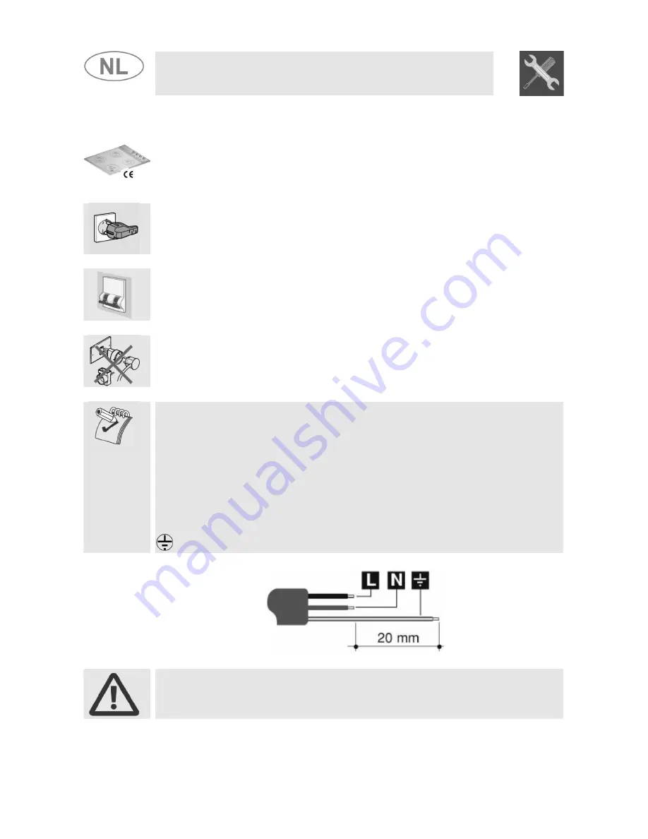 Smeg SNL34AX1 Instructions For Use Manual Download Page 6