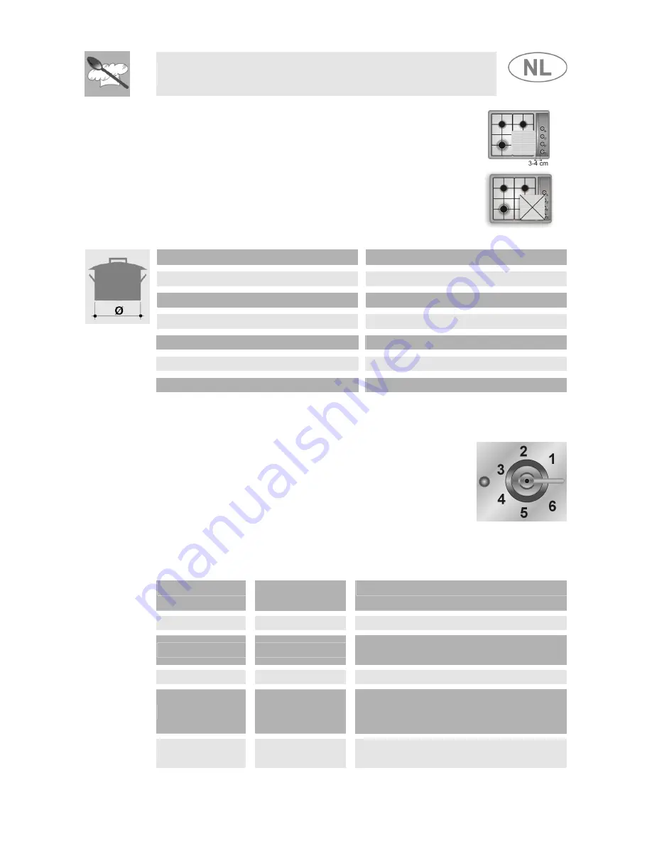 Smeg SNL34AX1 Instructions For Use Manual Download Page 17