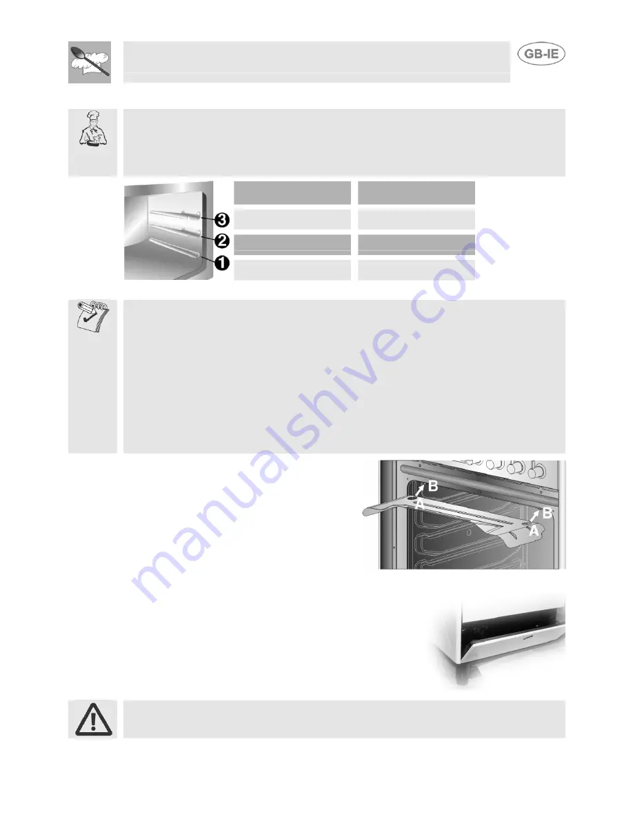 Smeg SP106VLIR Instructions For Installation And Use Manual Download Page 17