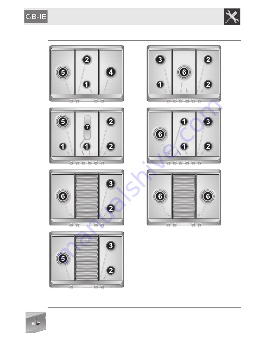 Smeg SR775AO Manual Download Page 22