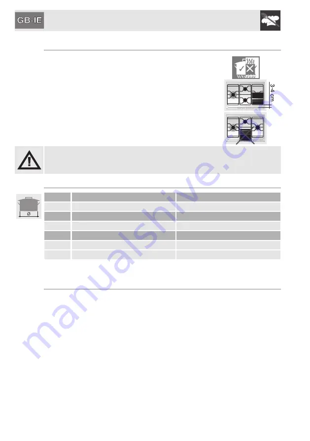 Smeg SR964NGH Manual Download Page 8