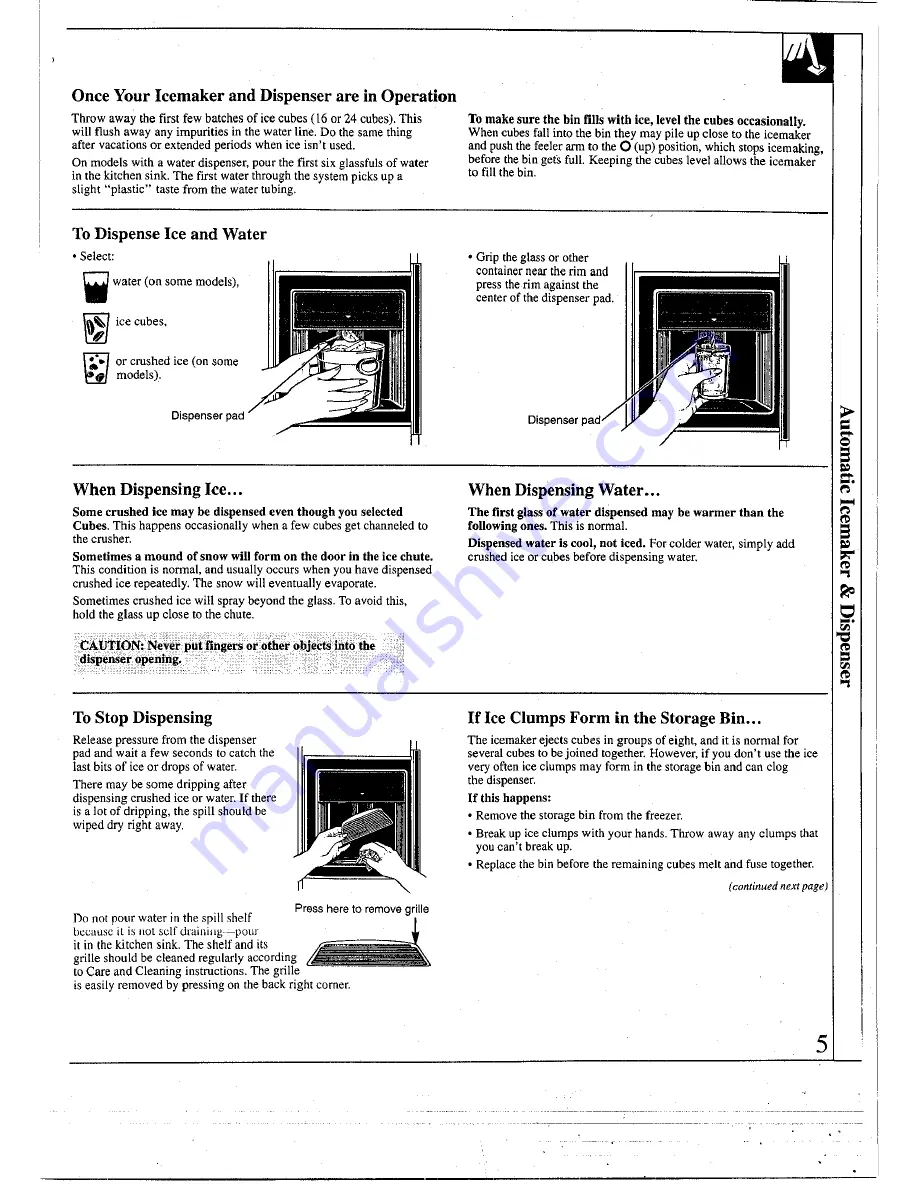 Smeg SRA20 Use And Care Manual Download Page 5