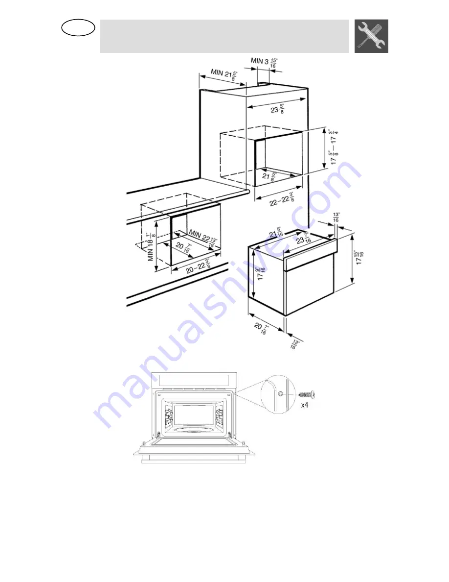 Smeg SU45VCX1 Instructions For Use Manual Download Page 48